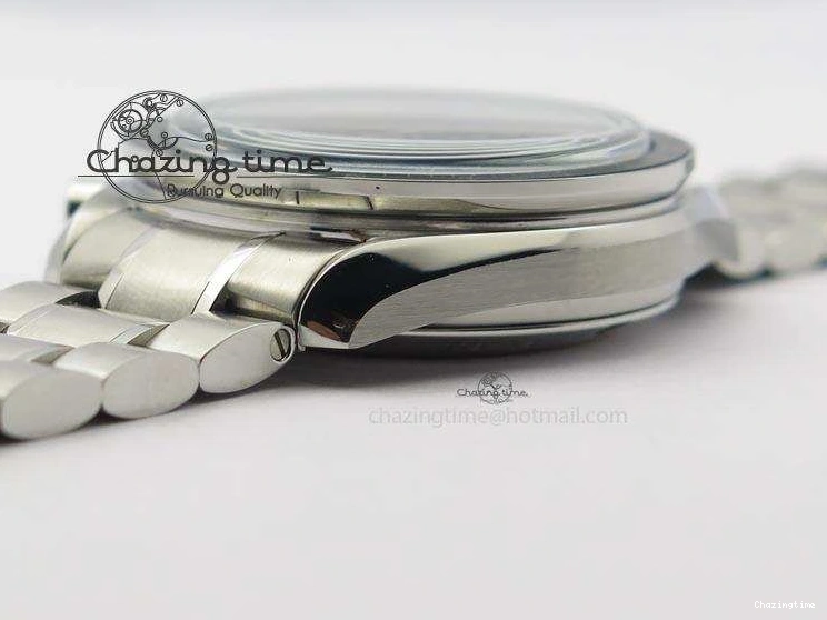0524 Effortless Speedmaster Apollo 11 On SS Bracelet Manual Winding Chrono Movement 8225